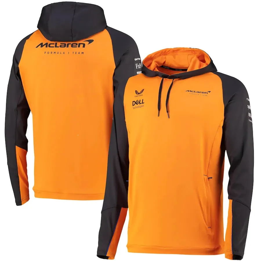 

2022F1 McLaren Hoodie Formula 1 Racing Team Racing Casual Men's Women's Fashion Sweatshirt Children's Spring and Autumn Hoodie