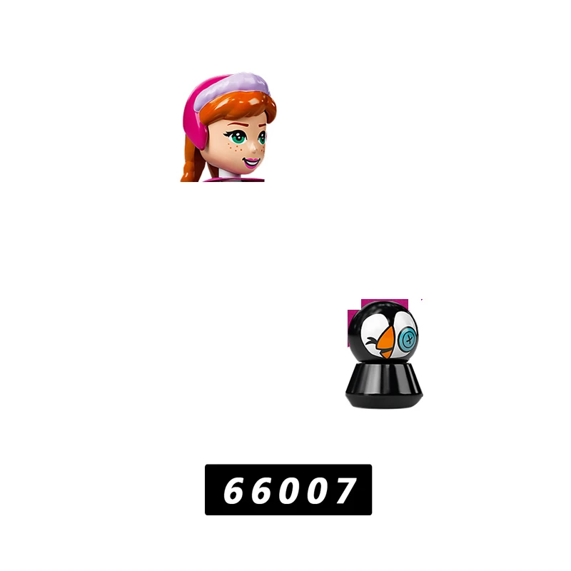 Конструктор Лега из серии Disney Холодное сердце Олаф Эльза мини-Анна фигурки