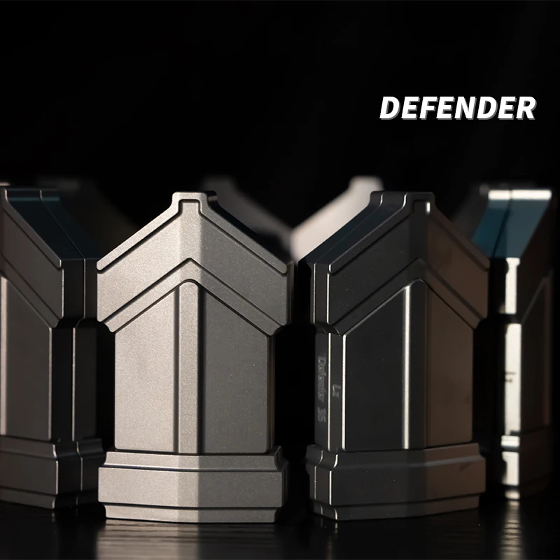 Lz EDC Studio Defender Magnetic Push Slider Decompression Metal Tide Play Multi-segment Combination enlarge
