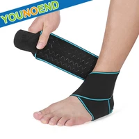 1pair adjustable ankle brace compression ankle support wrap %e2%80%93 ankle sleeve for plantar fasciitis achilles tendon minor sprains