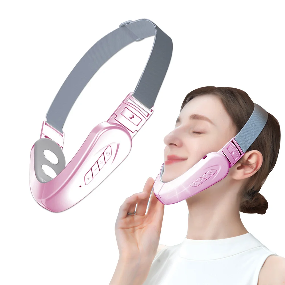 

Face Shaper Face Lifting And Firming Device Face Slimming Artifact Intelligent Facial Massager V-face Instrument Micro-current
