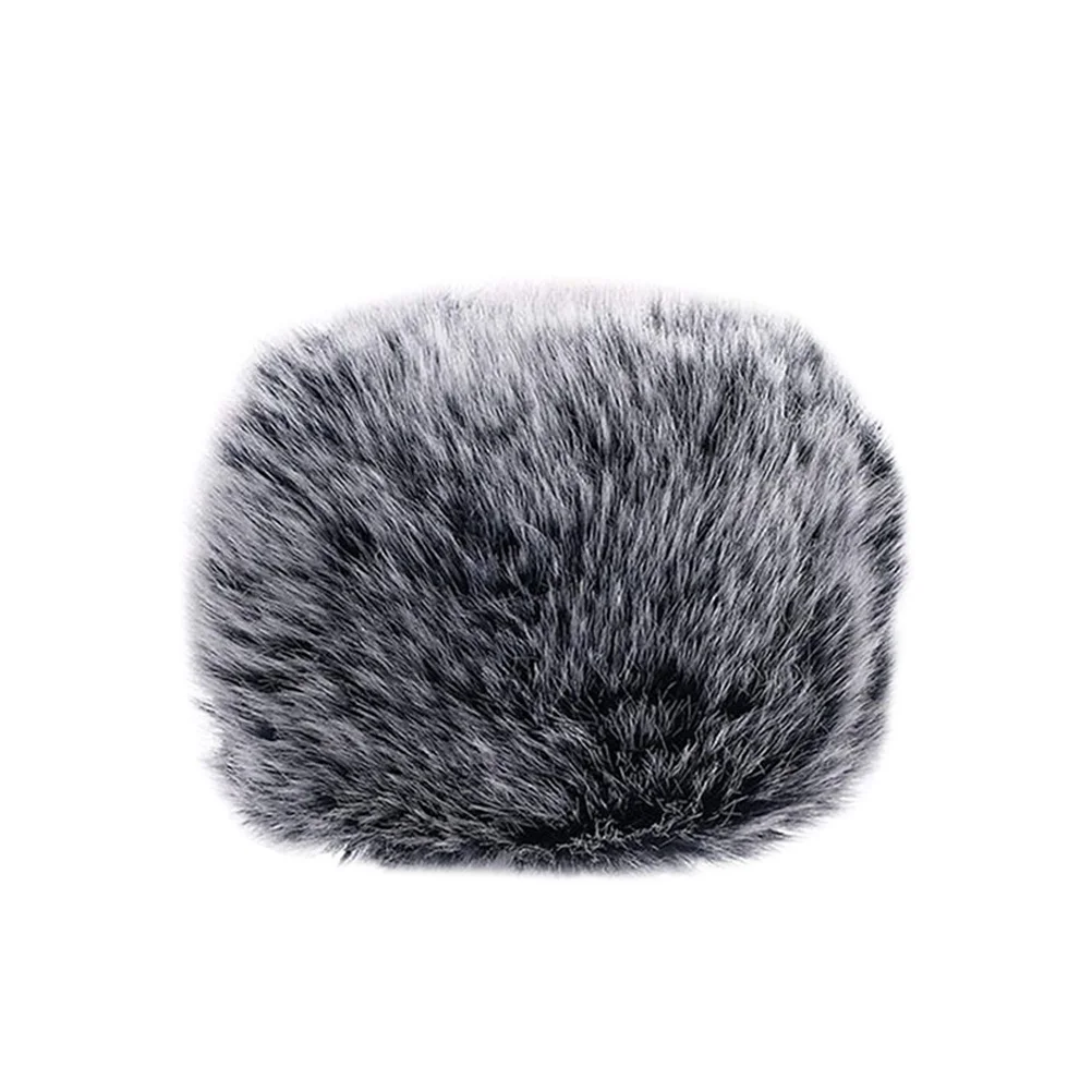 

Microphone Wind Screen Furry Muffs: Mic Wind Cover Windscreen