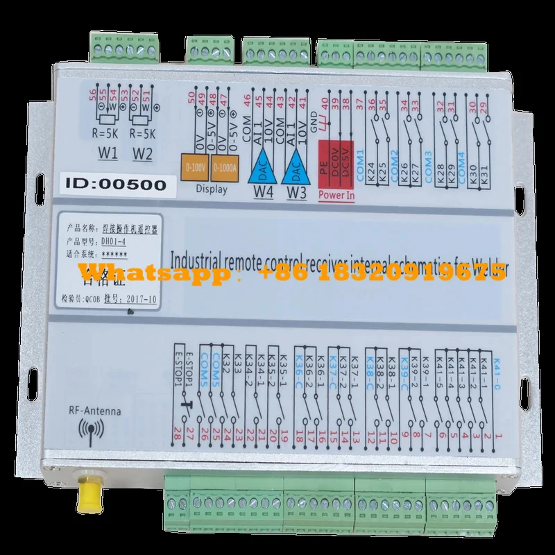 6-джойстик с ЧПУ телескопический двигатель промышленный пульт дистанционного