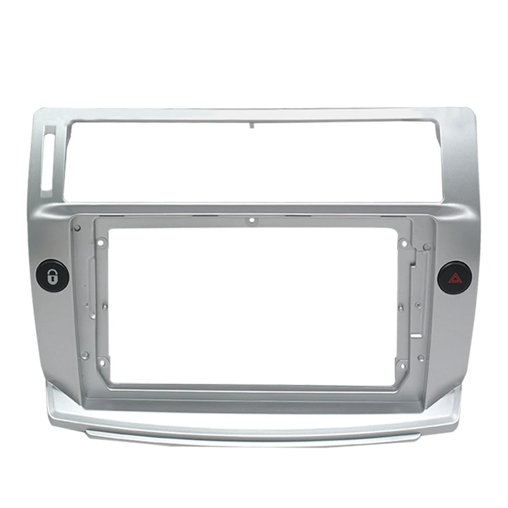 

2Din Car Radio Fascia for Citroen C-Quatre 2004-2009 DVD Stereo Frame Plate Adapter Mounting Dash Installation Bezel