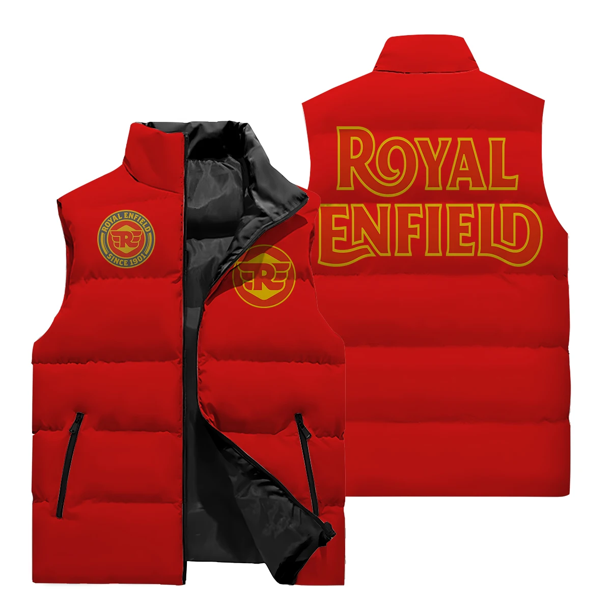 3D пуховик мужское зимнее пальто без рукавов элитный дизайн удобный мужской