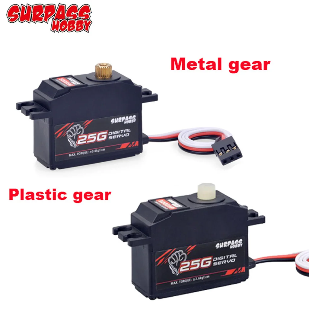 Сервопривод сервопривод 12428 25 г, сервопривод для хобби, цифровой рулевой механизм для радиоуправляемого автомобиля 1/12, самолета, радиоуправляемого лодки, робота