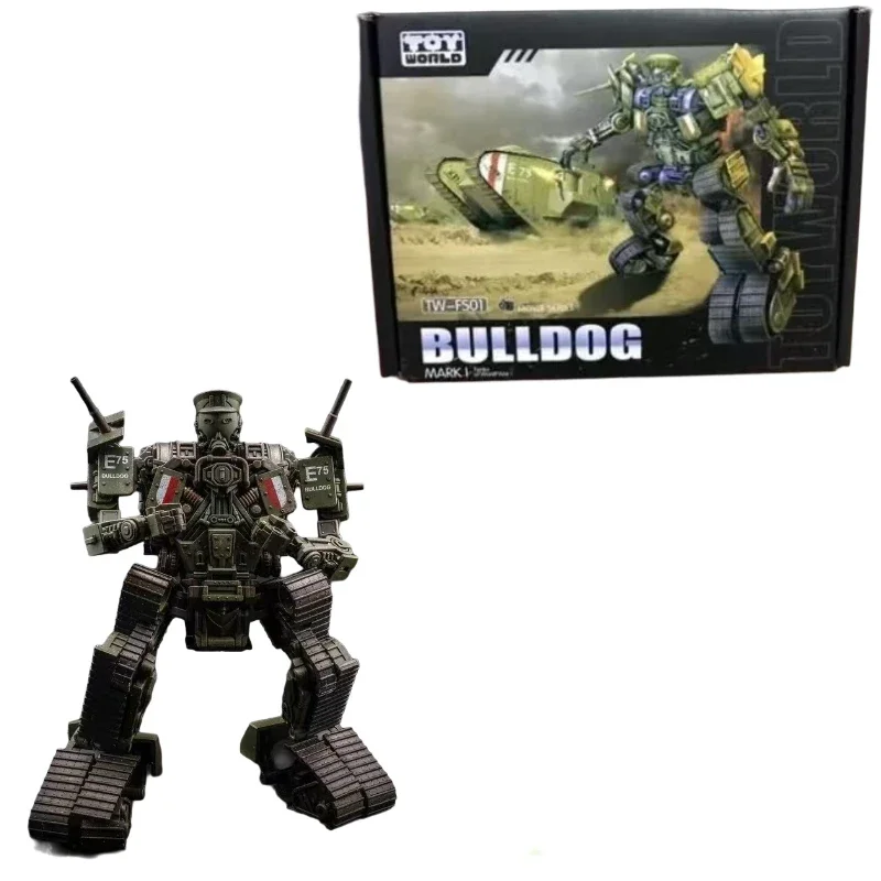 В наличии Игрушка-трансформер WORLD SSScale TW-FS01 Bulldog Wl Военная фигурка TankAction Коллекция