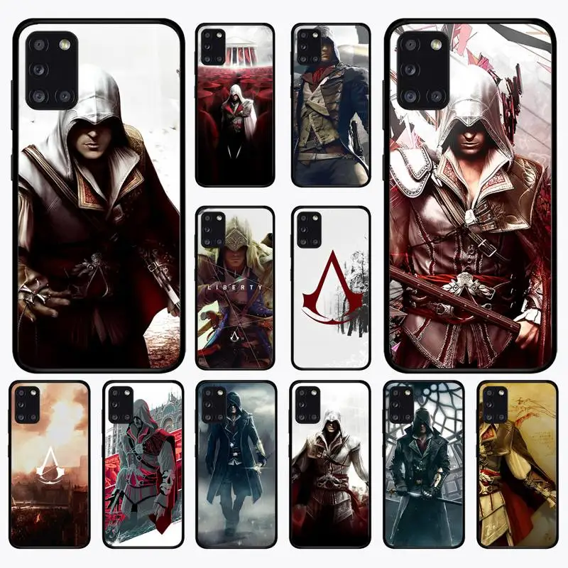

MINISO A-Assassins Game Phone Case for Samsung A51 01 50 71 21S 70 10 31 40 30 20E 11 A7 2018