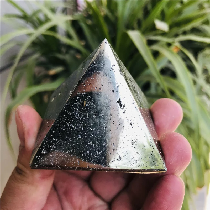 

Natural Chalcopyrite pyramid crystal pyramid healing fengshui crystals