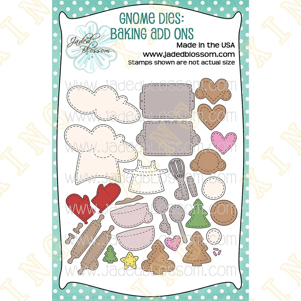 

Baking Add Ons New Arrival Metal Cutting Dies Scrapbook Diary Decoration Stencil Embossing Template Diy Greeting Card Handmade