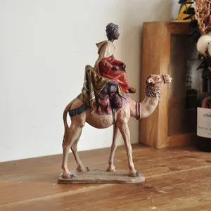 Manger Set Nativity Scene Riding Camel King Figurine Home Decor Christ Jesus Statues Christmas Gift