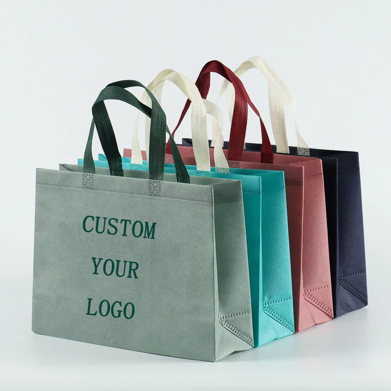 

wholesale 50pcs non-woven bags promotional bag advertising bags ect add your logo