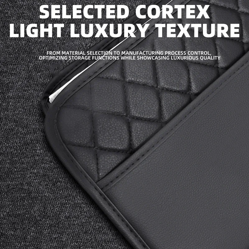 Органайзер на заднее сиденье автомобиля Многофункциональная Кожаная подвесная