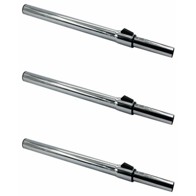 

3PC 32Mm Metal Extension Pipe Telescopic Tube Hose For PHILPS/Midea Robot Vacuum Cleaner Parts Accessories
