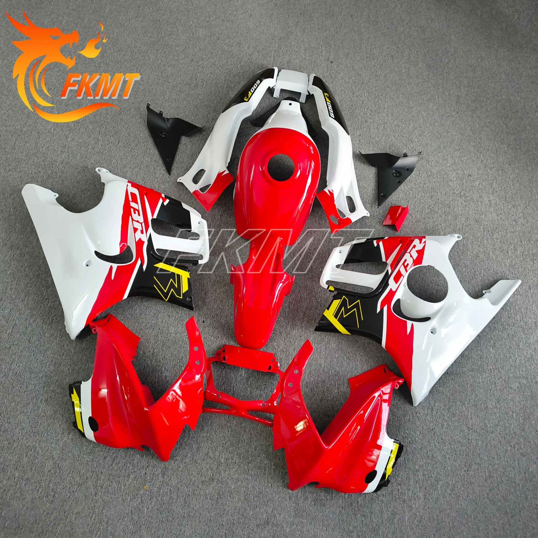 Фото Новый комплект обтекателей для мотоцикла Honda CBR600 F3 1995-1996 годов, простая установка. №5