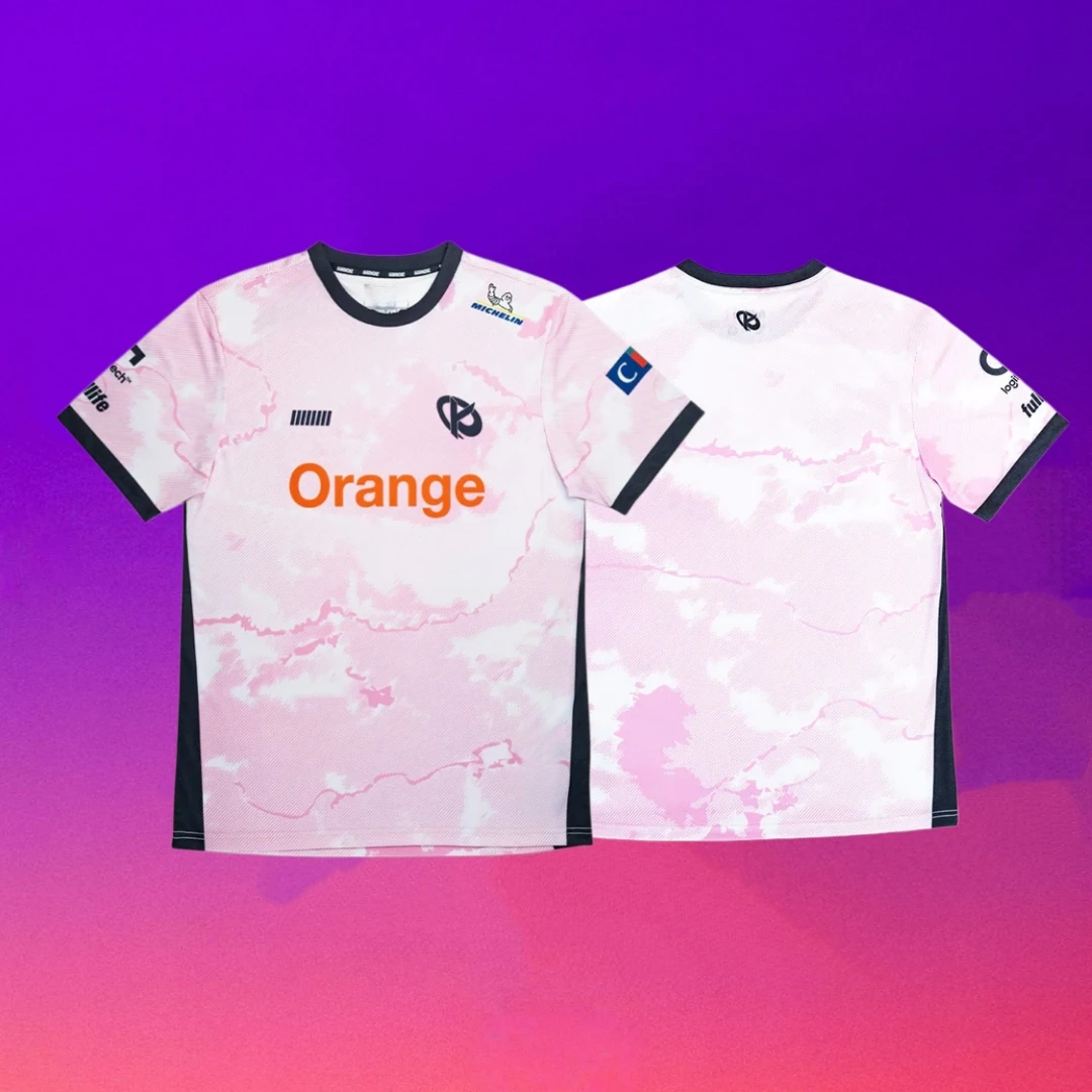 Фото Футболка-джерси Karmine Corp MAILLOT TERNAL PRO2026, униформа команды Karmine Corp для киберспорта, футболка для фанатов Valorant. №5