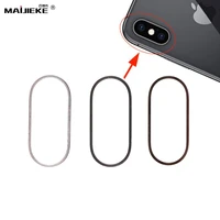 10xrear back camera lens cover frame replacement for iphone x xs max single camera bezel repair part easy to change back glass
