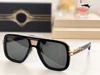 sunglasses for men and women summer dts164 style anti ultraviolet retro plate plank full frame grand bem glasses random box