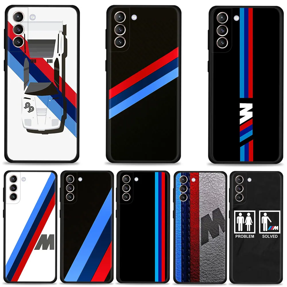 

Case For Samsung Galaxy S22 S21 S20 FE Ultra S21 S20 S10 S9 S8 Plus S10Lite S10e Cover Note 20 Ultra 10plus M-BMW Power