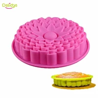 chrysanthemum silicone cake mold flower toast bread maker mould non stick loaf muffin baking pan kitchen accessories