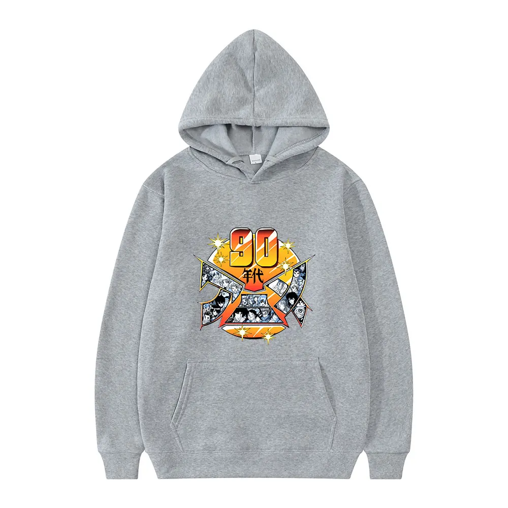 Толстовка унисекс с длинным рукавом и принтом в стиле аниме | Мужская одежда