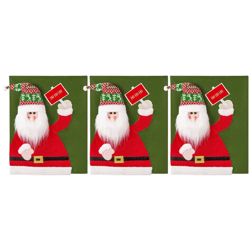 

Dining Room Chair Coversations Christmas Chair Back Covers Kitchen Slipcovers Chair Coversative Indoor