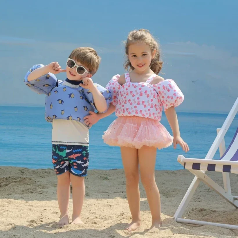 Детский Купальный Костюм Для Тренировок Плавучести Жилет Ненадувной Аксессуар