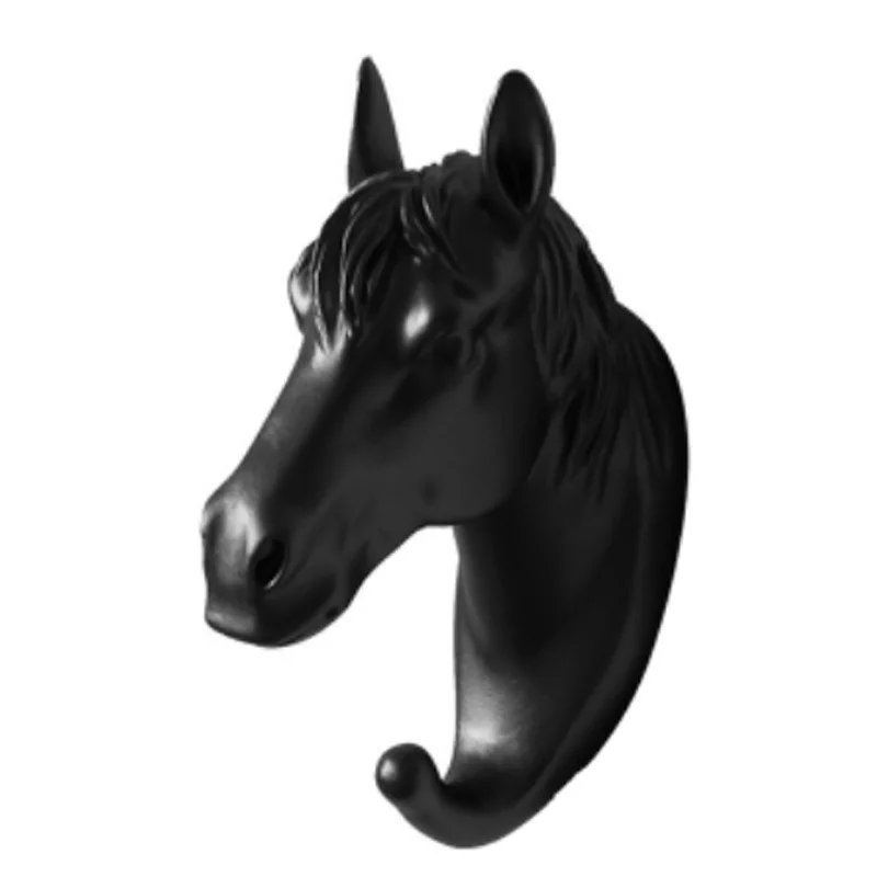 

Wall hanging hook gel coat hook animal self-adhesive display stand clothes key Hanging on the wall key rack horn hanger