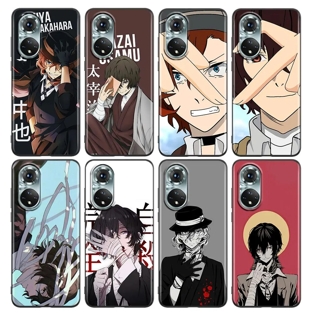 

Anime Bungou Stray Dogs Dazai Osamu Coque Case for Honor 8X 9X Play 9A 20 21i 30i 50 60 X8 Nova 8i 9 SE Y60 Magic4 Pro Lite Case