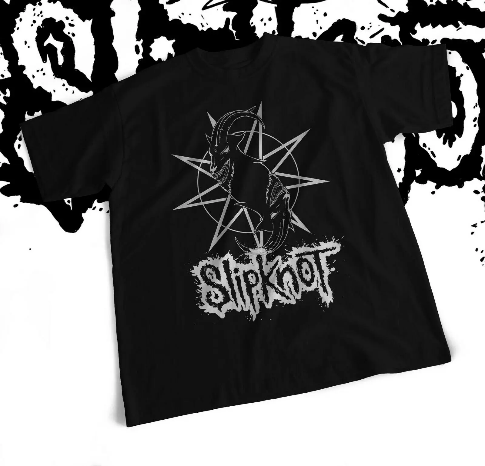 

Футболка в стиле панк рок для взрослых, модная мужская футболка 2022 NWT Slipknot на заказ