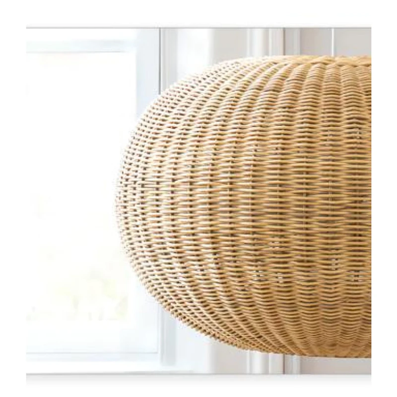 Подвесные светильники из ротанга в скандинавском стиле ручной работы люстры для