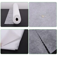 50pcs disposable spa massage mattress sheets salon massage bed sheets non woven headrest paper roll table cover tattoo supply