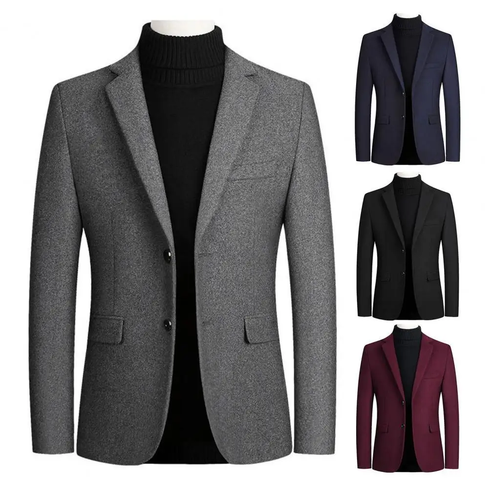 

Popular Suit Coat Long Sleeve All Match Soft Long Sleeve Slim Suit Jacket