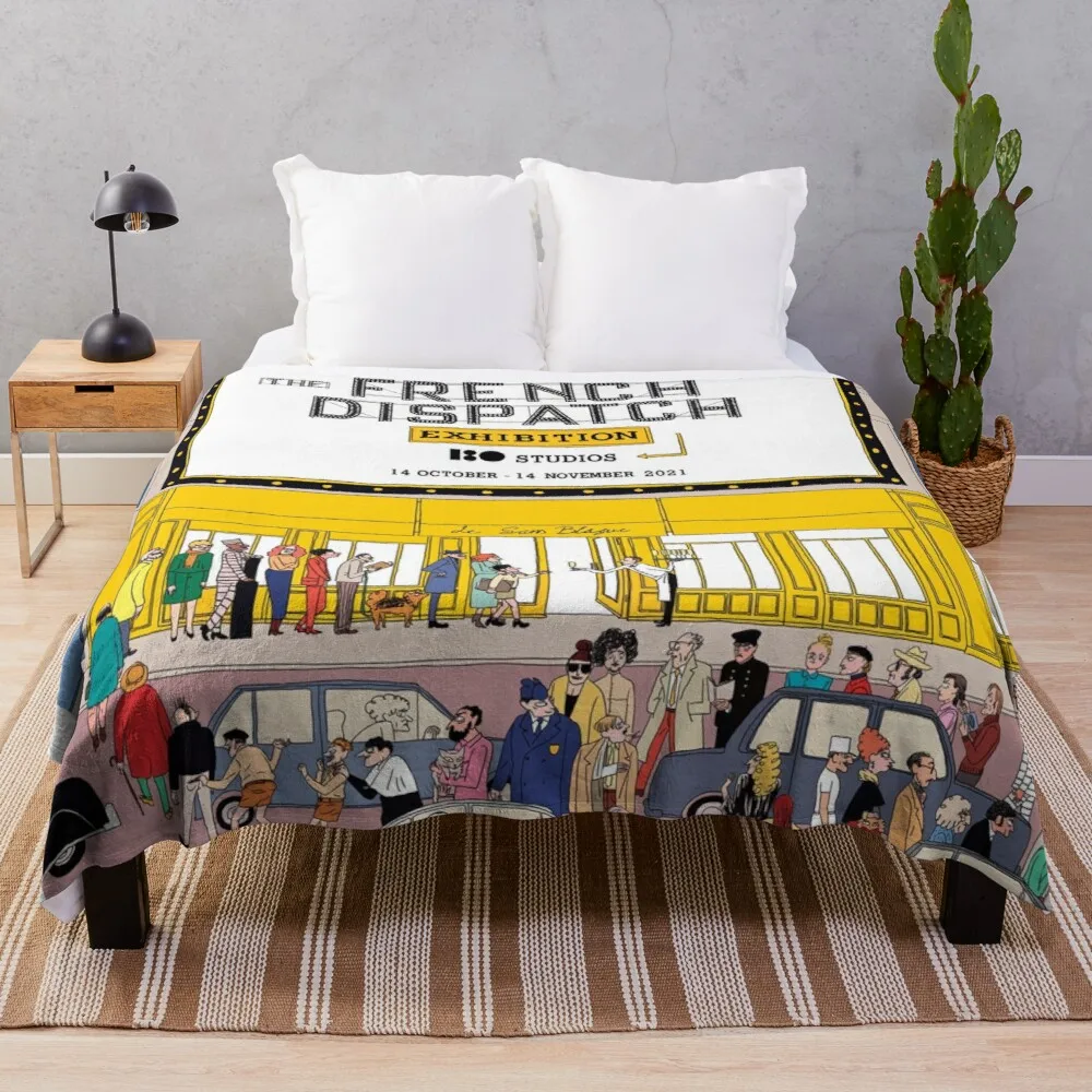 

French Dispatch ideas in 2022 Throw Blanket Decorative Blanket