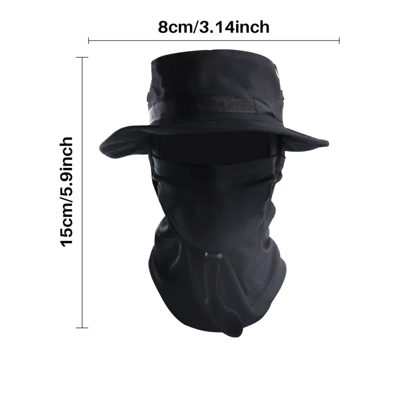 Головной убор с капюшоном для мужчин многофункциональная Съемная Балаклава