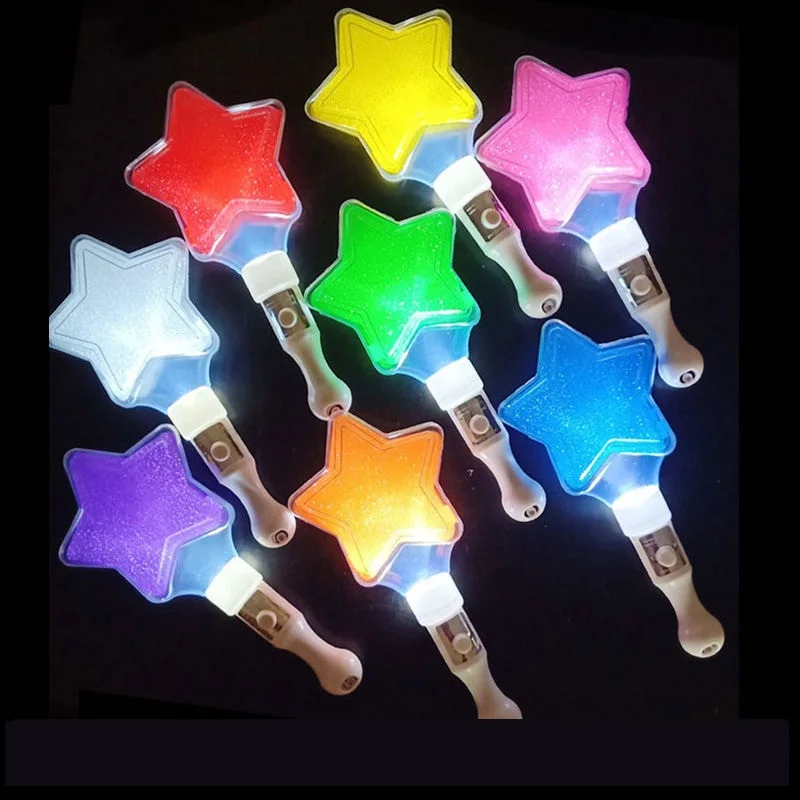 

Star Fluorescent Rod Outdoor Concert Luminous Rod Customized Party Atmosphere Props Children's Toys Glow In The Dark