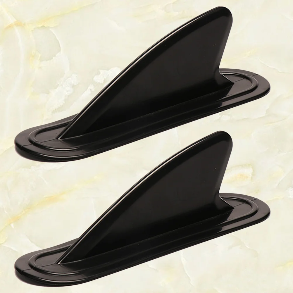 

2 Pcs Surfboard Fin Center Boat Shark- Fin Kayak Fin Replacement Watershed Board Surfboard Boat Wakesurf Fins