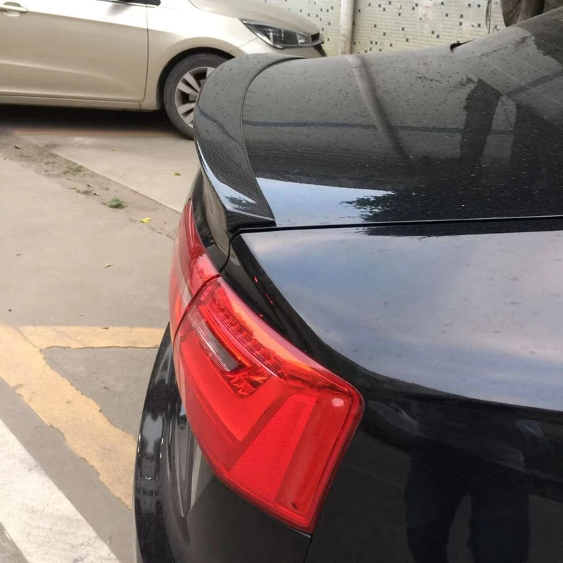 

C7 A6 Spoiler S6 Style Carbon Fiber Spoiler Rear Trunk Wing For Audi A6 C7 / 4G 2012 - UP Fit 4-Door Sedan Only