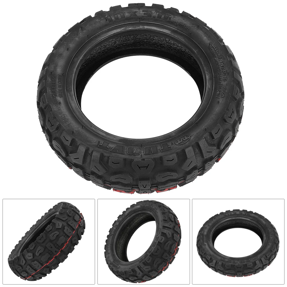 

10 Inch 10x3.0 Tubeless Off-road Tyre For Kugoo M4 ZERO 10X Electric Scooter VacuumTire Replace Accessories High Quality