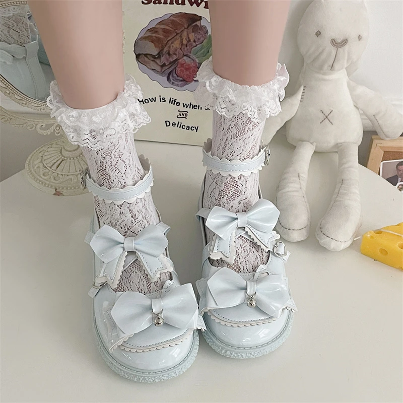 

Японские маленькие кожаные туфли, летние женские тонкие туфли на плоской подошве с большим носком, симпатичная Корейская версия клейких туфель, однотонные туфли Zhen