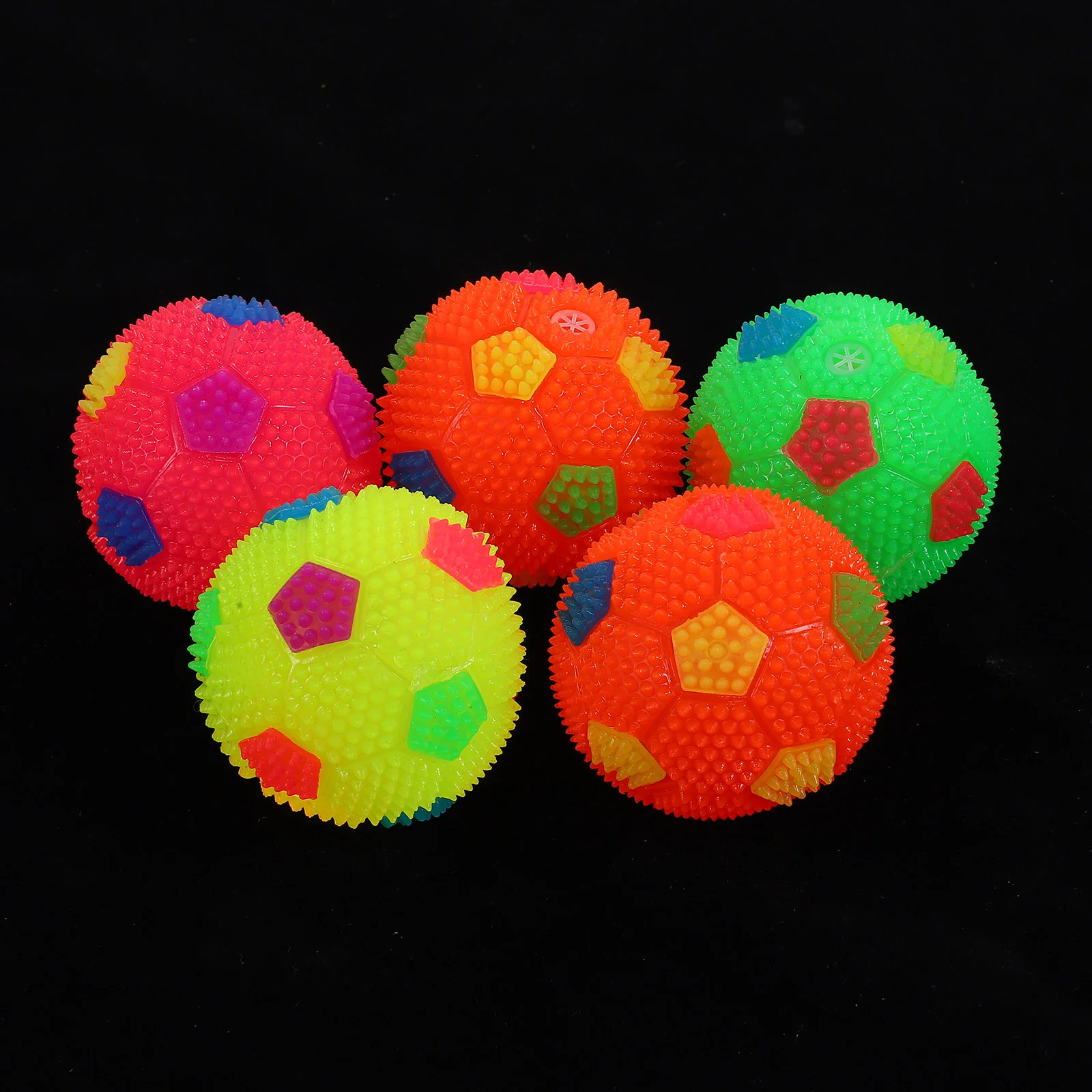 

5pcs Baby Balls Toys Squeezy and Bouncy Balls Kids Toys Small Balls