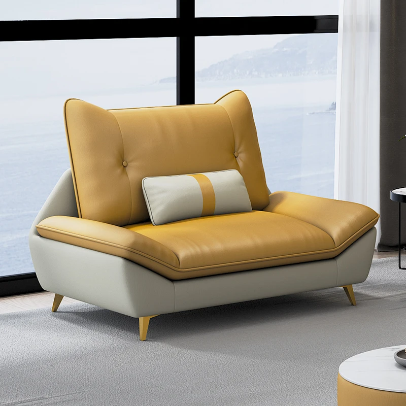 

Lazy Lounge Living Room Sofas Garden Relax Individual Design Armchair Floor Couch Luxury Woonkamer Banken Nordic Furniture HY50