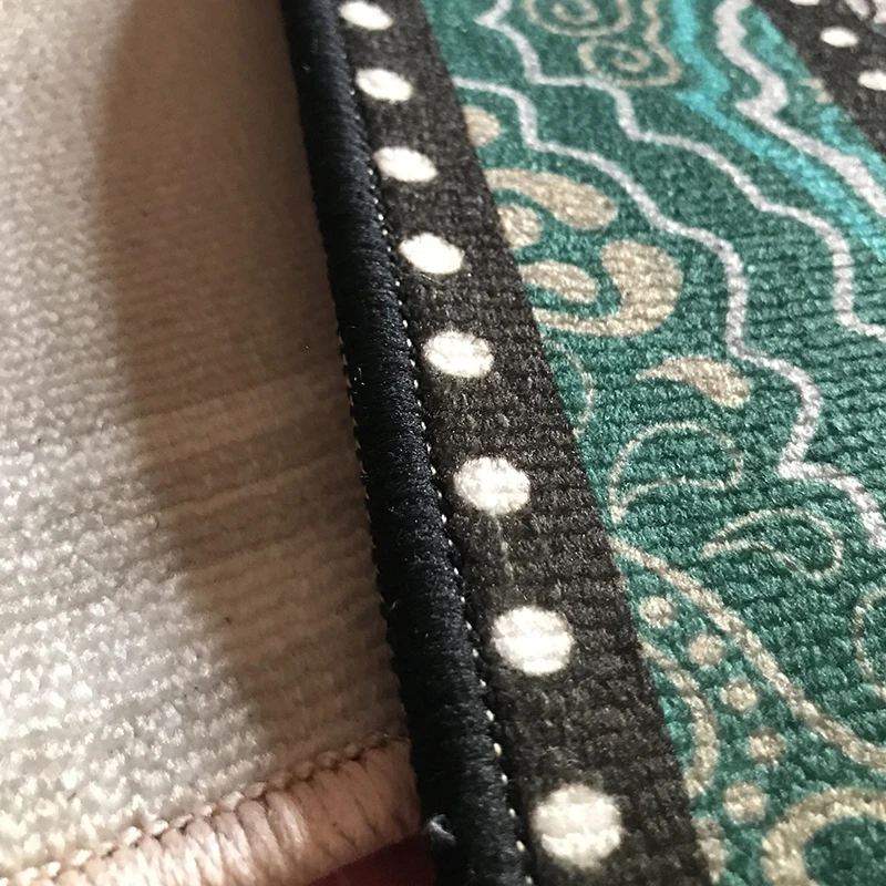 Бархатный короткий флисовый ковер Reese для гостиной спальни в стиле ретро с