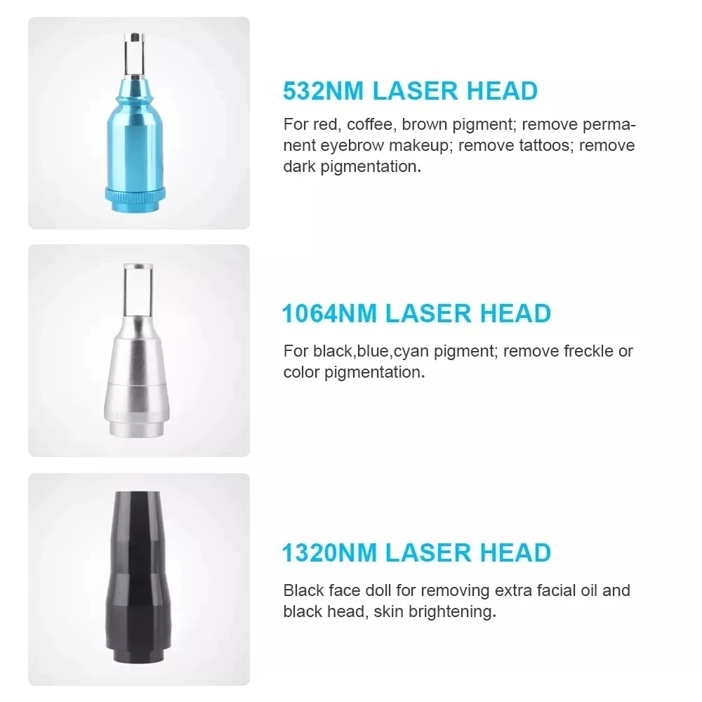 Лидер продаж лазерный аппарат для красоты портативный Q-switch ND YAG Лазерный Аппарат