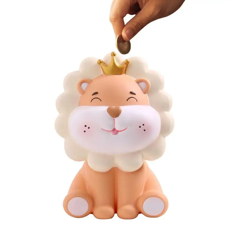 

Cute Lion Piggy Bank Money Lion Shape Money Bank Piggy Bank For Boys Girls Kids Gifts For Nursery Decor Birthday Christmas Coin