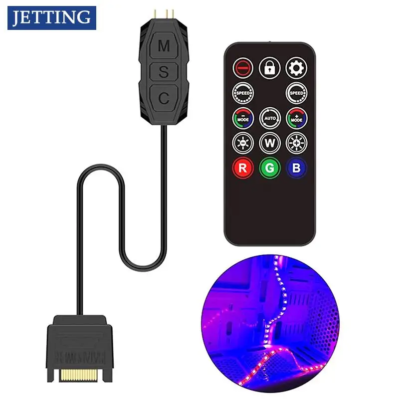 

Мини-контроллер Argb, 5 В, 3 контакта на SATA