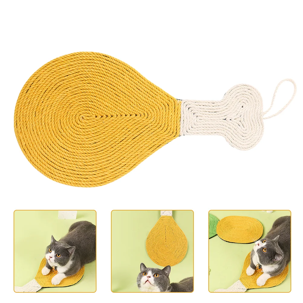 

Cat Mat Scratching Pad Sisal Scratch Pet Rug Claw Grinding Tool Wall Cushion Sleeping Rope Woven Paw Diy Post