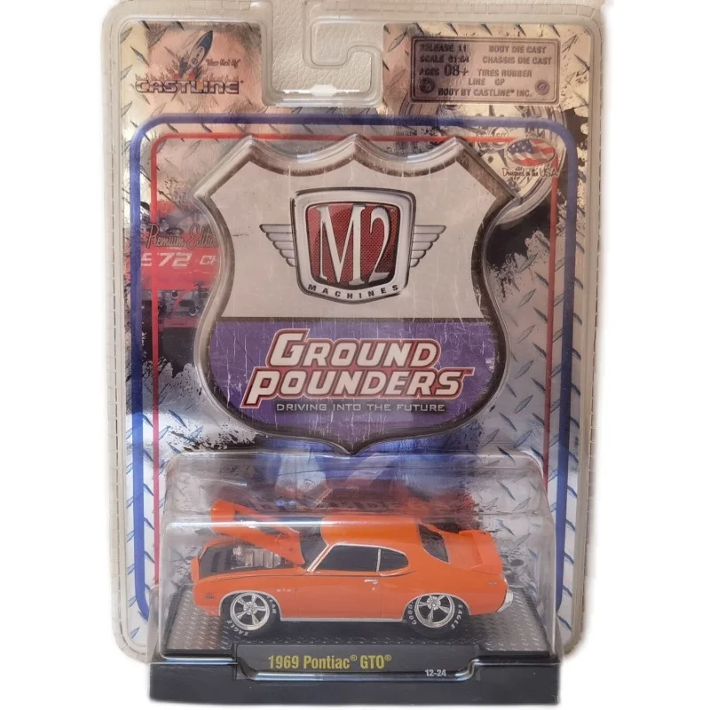 

Diecast Model M2 1:64 PONTIAC GTO 1969 For Collection