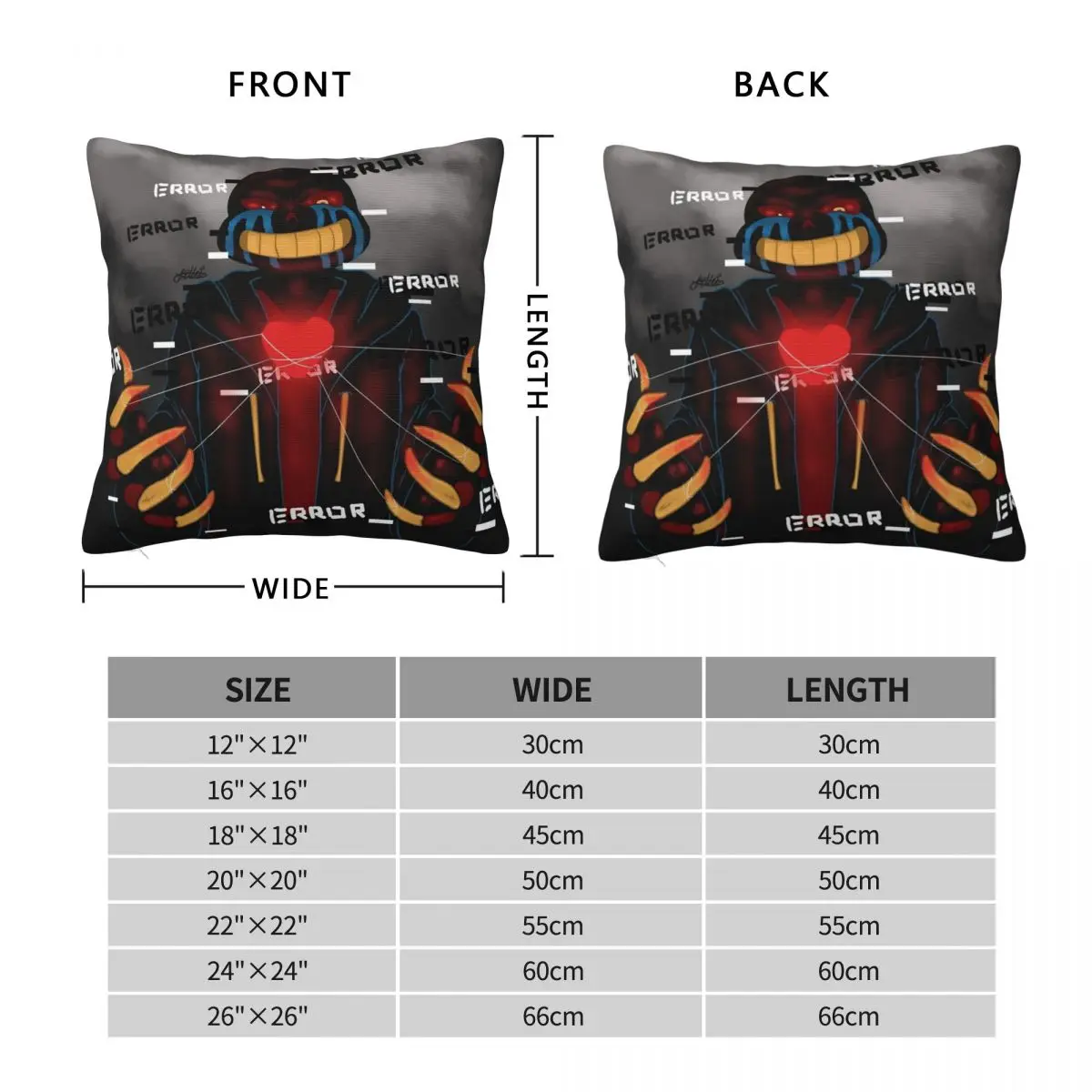 Чехол для подушки на молнии с принтом из полиэстера и льна 18 дюймов |