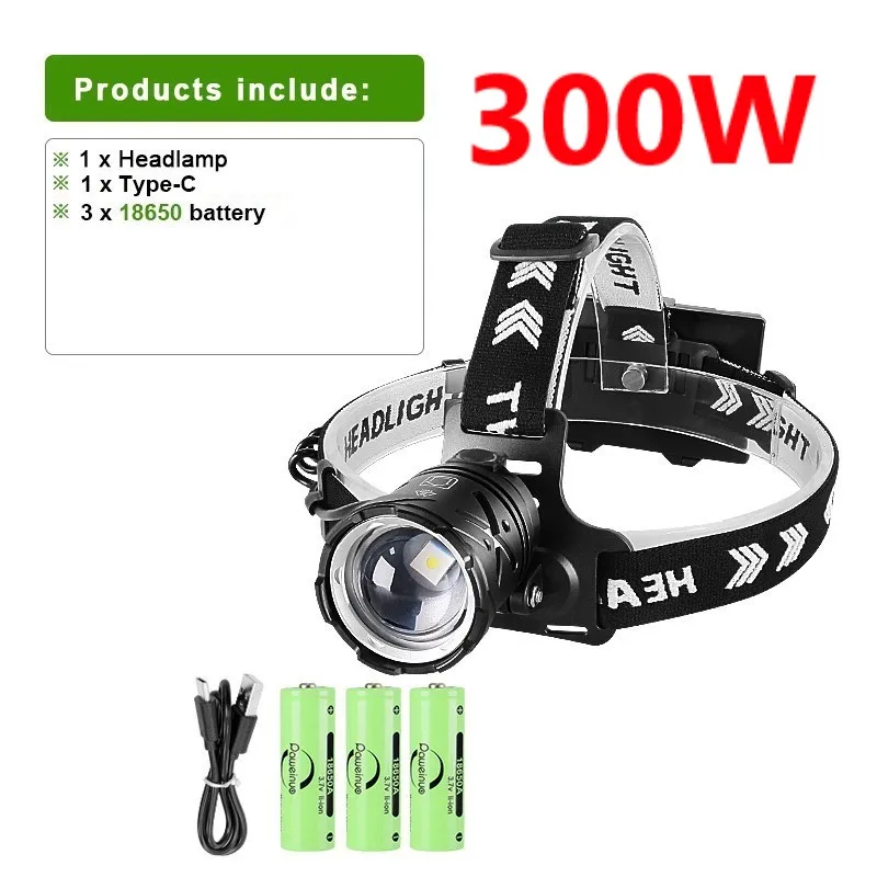 

LED Налобный Фонарь 10000Lm для Рыбалки и Охоты